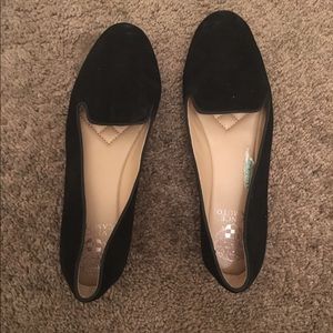 Vince Camuto black suede loafer. Size 8.5