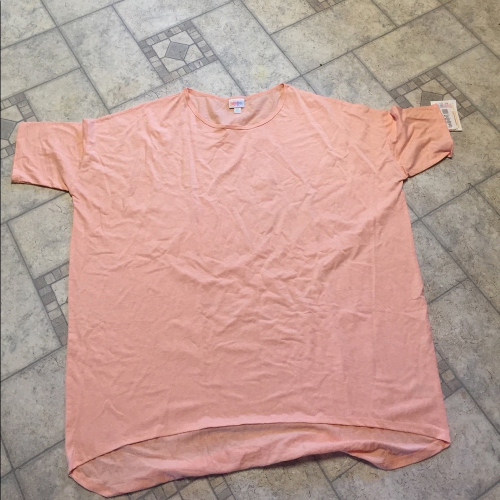LuLaRoe 2x peach IRMA NWT
