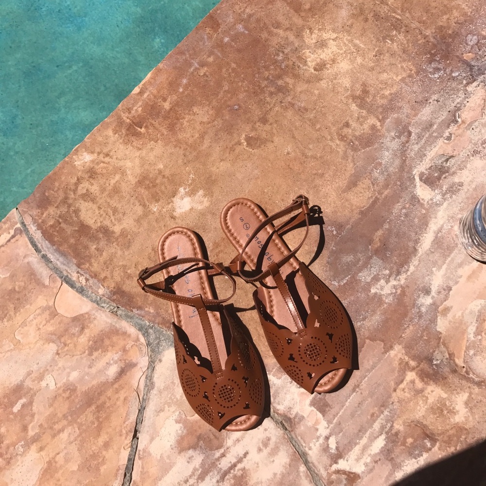 Gorgeous cutout sandals