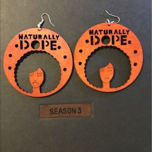 Afro centric earrings