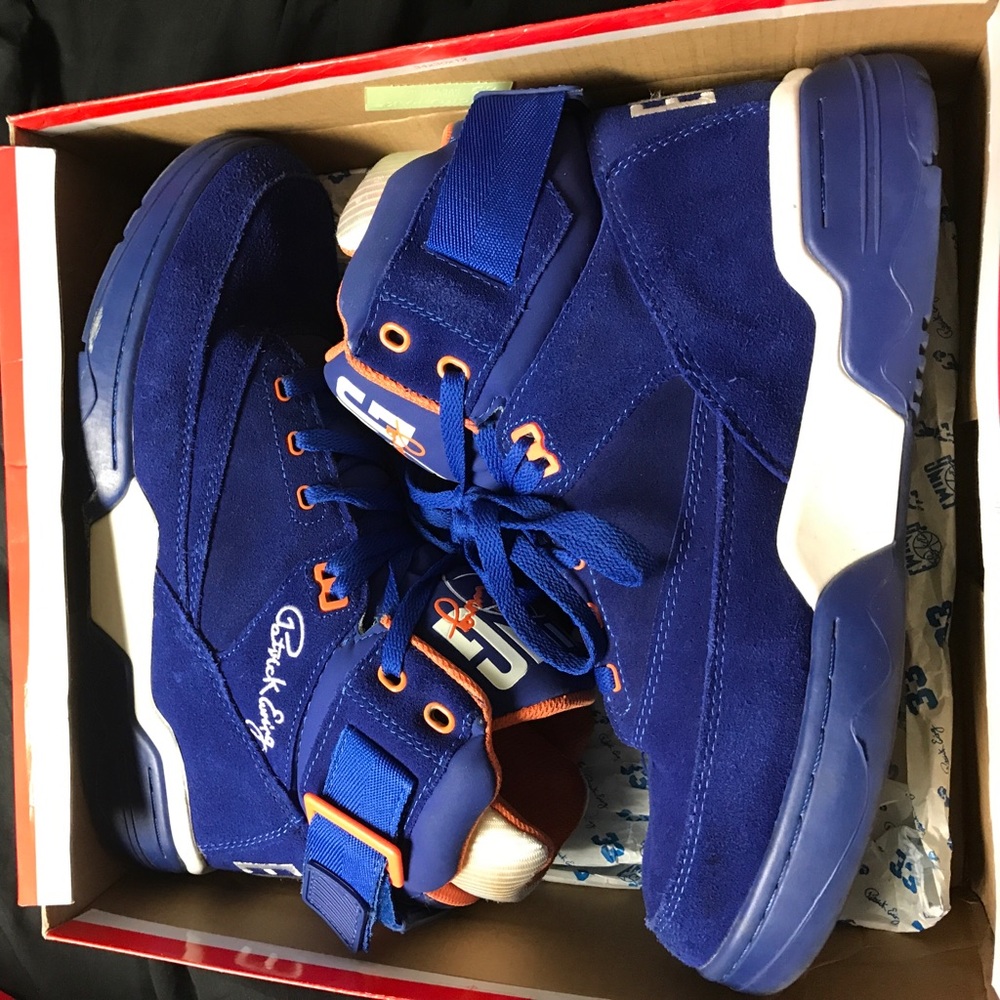 Patrick Ewing 33 All Blue Suede