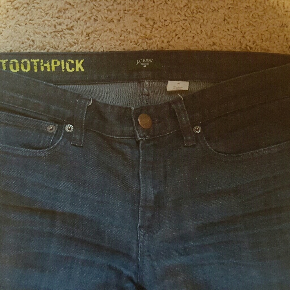 Jcrew Toothpick Jeans