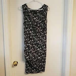 Ann Taylor faux wrap dress