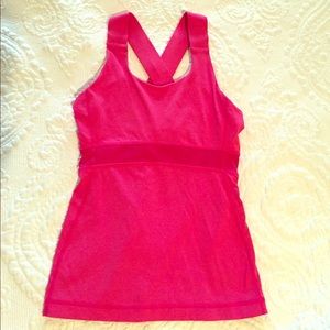 Lululemon Built in Bra Halter Tank Sz 4