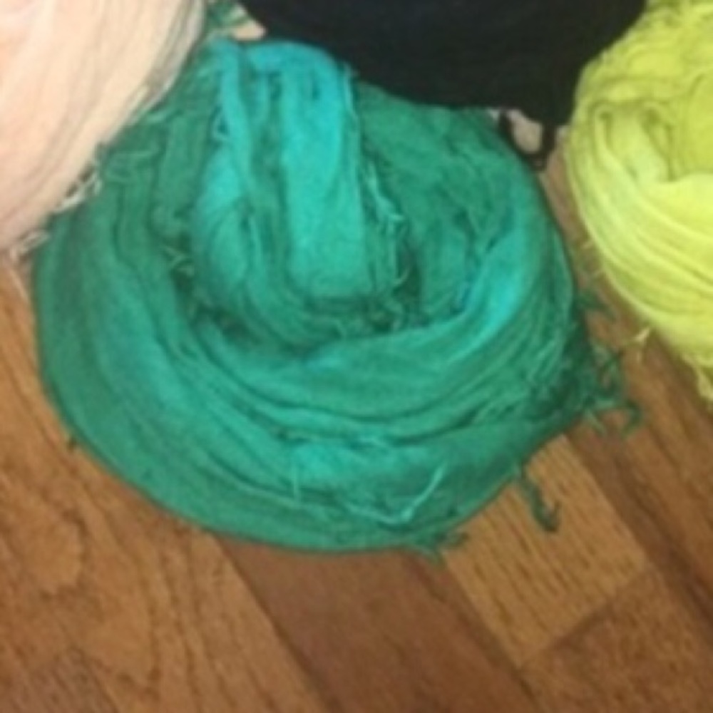 Solid Alhambra Chan Luu Cashmere Silk Scarf