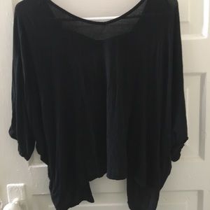 Brandy Melville black oversized shirt