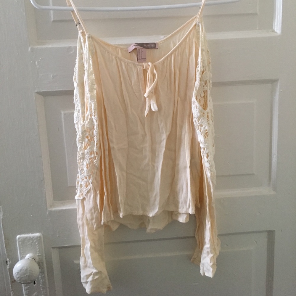Light pink top