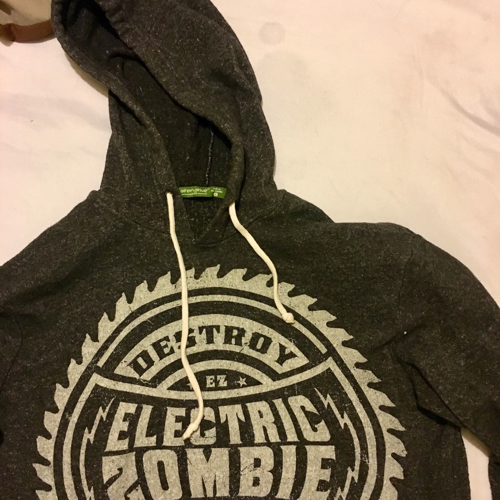 electric zombie hoodie