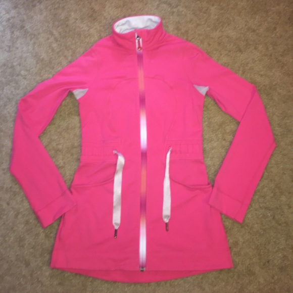 lululemon athletica Jackets & Blazers - Lululemon Yohari Pink Ombre Jacket