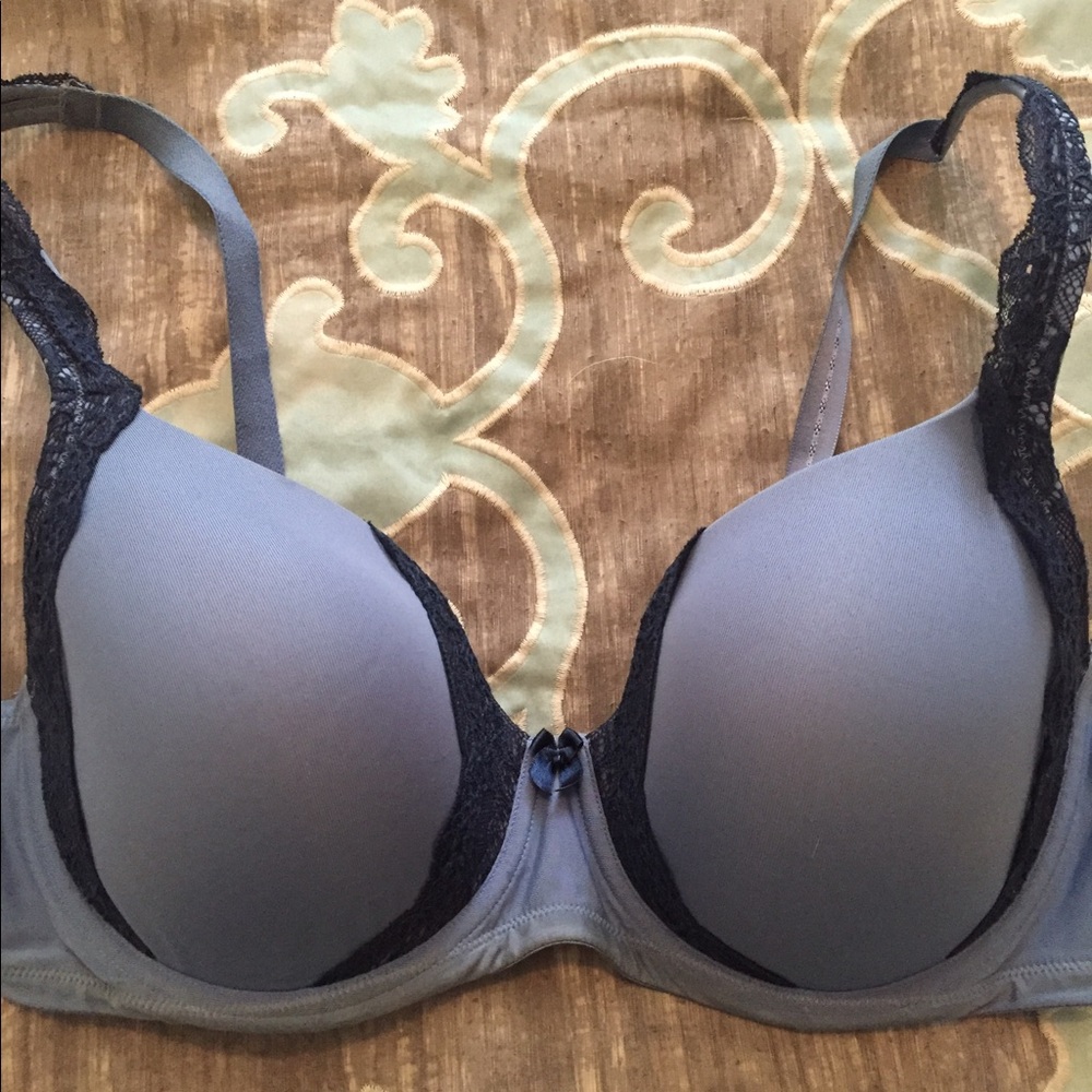 Blue bra
