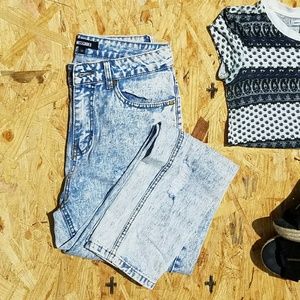 Missguided Light Wash Jeans