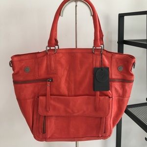 Hannah Leather Shoulder Bag