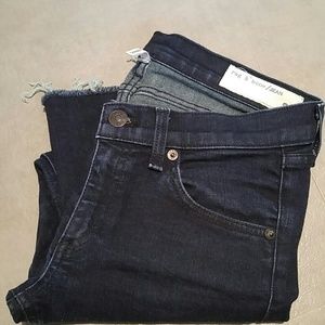 Rag & Bone Skinny Cropped Jeans Size 26