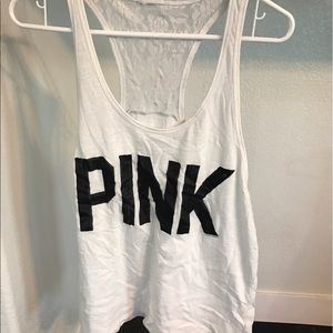 Victoria's Secret Pink tank top with lace back