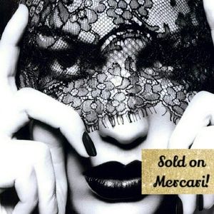 Sexy Black Lace Mask and Lace Fingerless Gloves