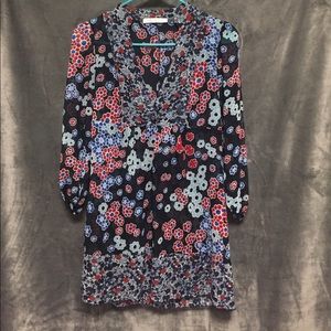 Sheer tunic dress swimsuit cover