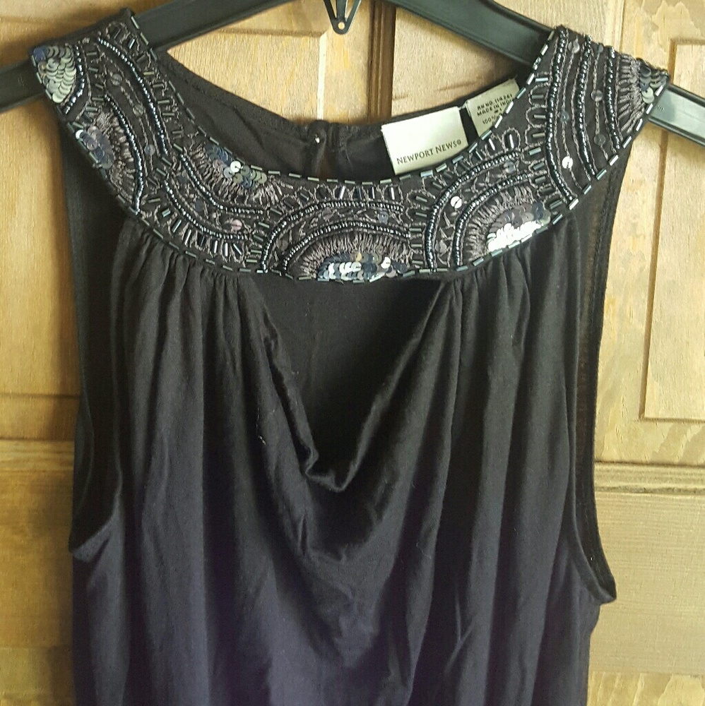 Gorgeous embellished tunic, M.