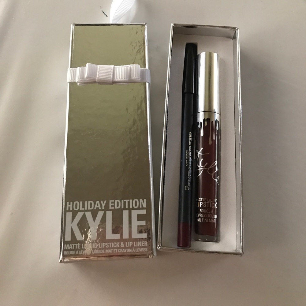 Holiday edition Kylie Cosmetics Vixen Lip Kit *New
