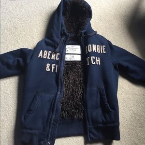 Blue Abercrombie jacket