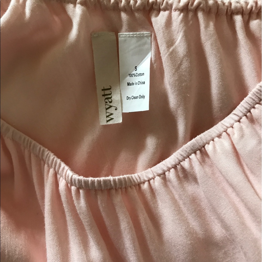 Wyatt pink one shoulder dress - Picture 4 of 4