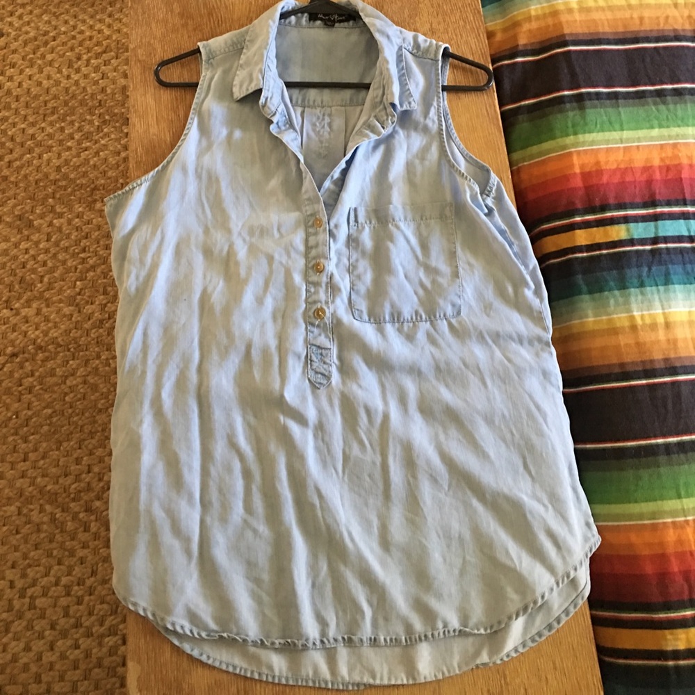 100% Tencel sleeveless shirt