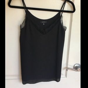 NEVER WORN ARITZIA BABATON SILKY CAMI W LACE TRIM