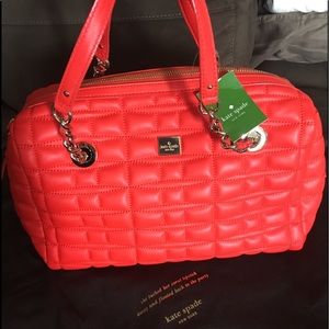 Great for summer! Kate Spade Leather Maxie Quilted