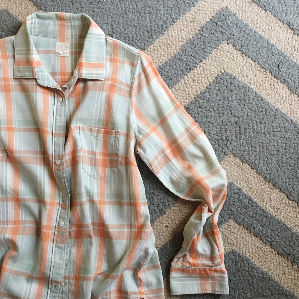 CLOSING 2/8 MUST GO J Crew Perfect Shirt in plaid
