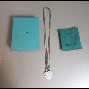 Tiffany's Signature Heart Necklace