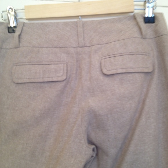 The Limited tan/ oatmeal linen pants. - Picture 5 of 6