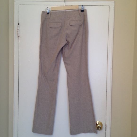 The Limited tan/ oatmeal linen pants. - Picture 6 of 6