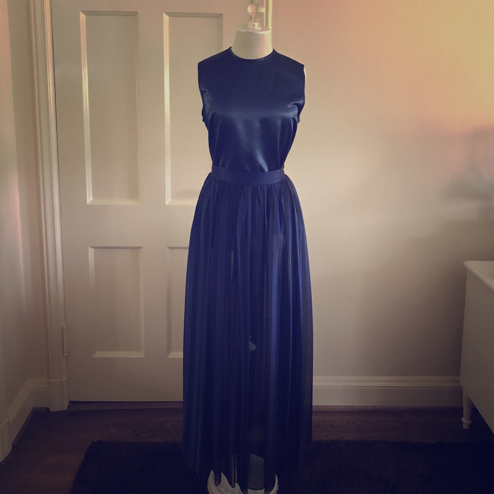 MIchael Kors Silk Top/Long Skirt