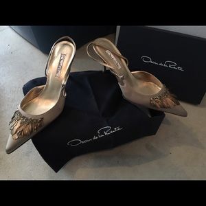 Oscar de la Renta heels
