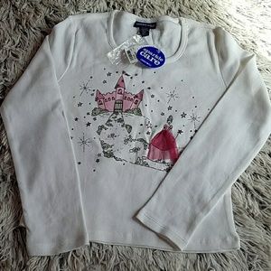 Girls long sleeve cute top
