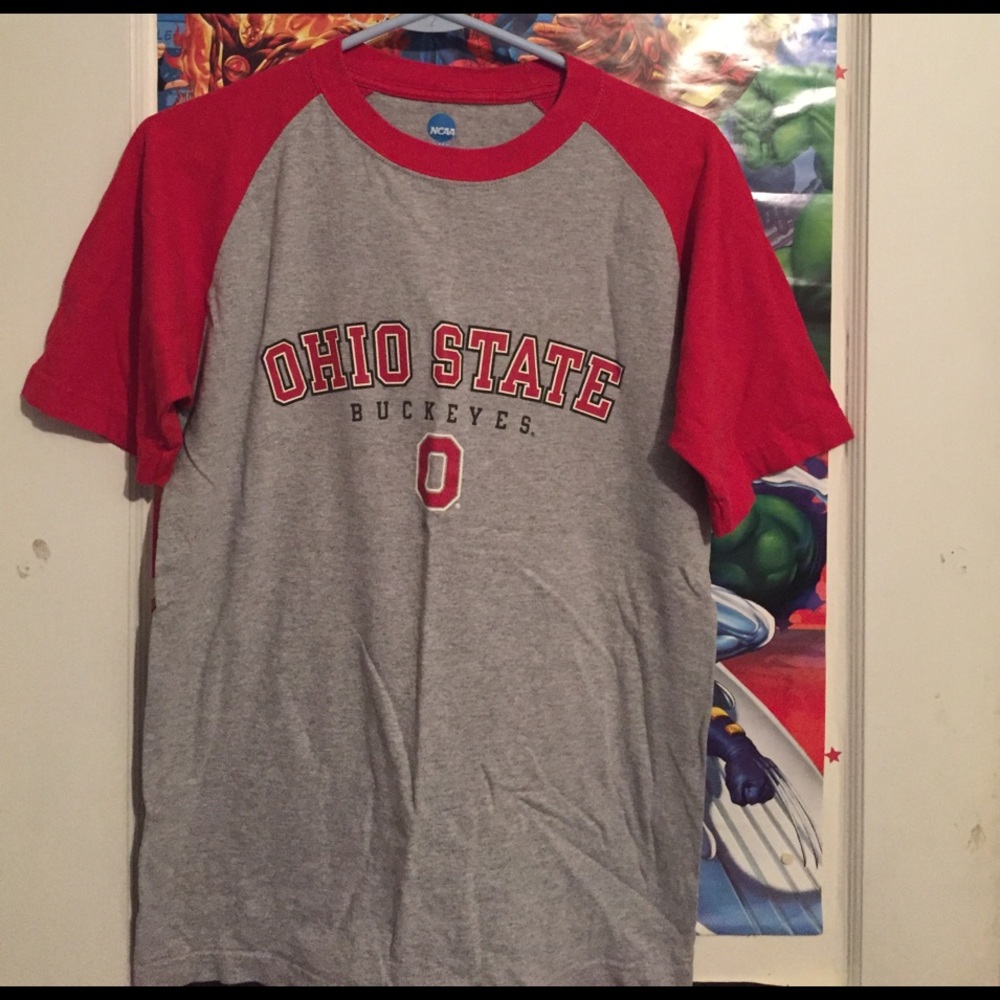 Ohio State baseball tee