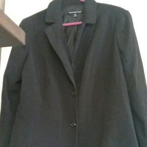 Black dress coat