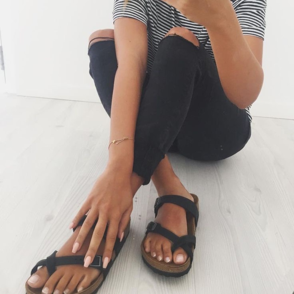 NWOB Birkenstock Mayari Sandal Black 10