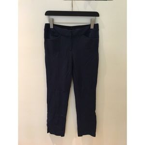 Elie Tahari straight navy pants size 4
