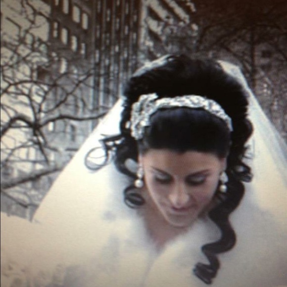 Bridal head piece main image 4