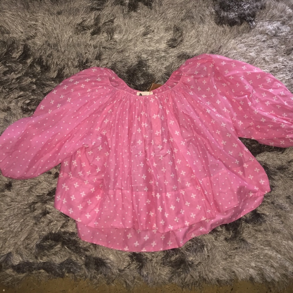 Flower flowy blouse