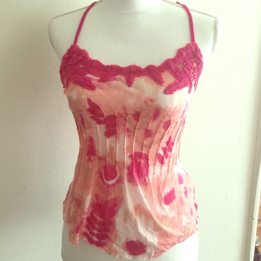 Free People halter tank xs