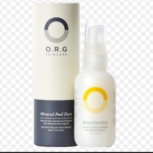 NEW. O.R.G skincare Mineral Peel Face