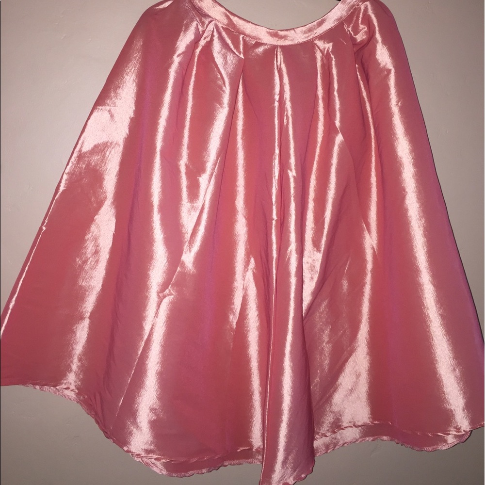 Pink skirt