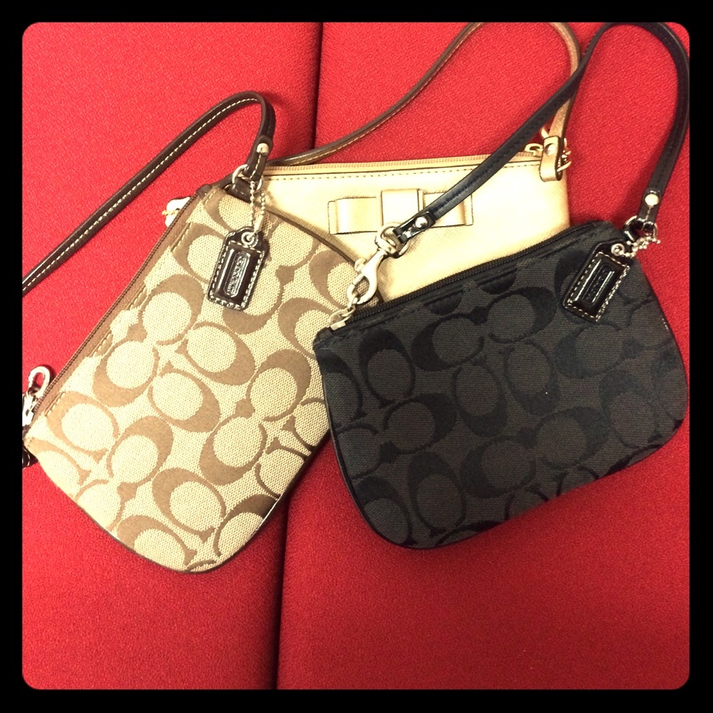 COACH wristlets! Excellent condition!