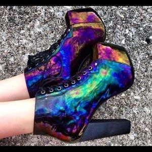 Jeffrey Campbell Lita Oil Slick 6.5