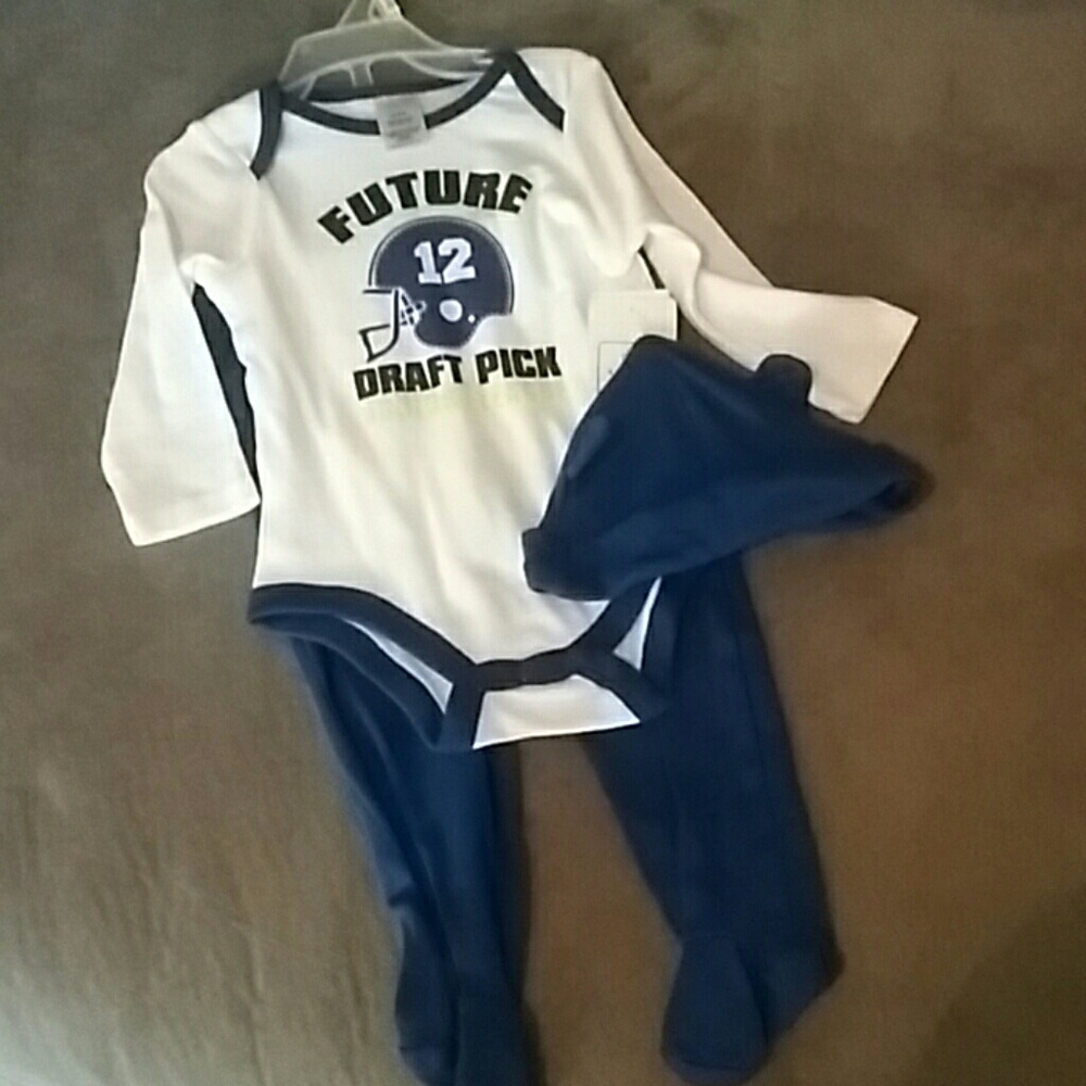 NWT SWIGGLES BOY'S  3PC SET SIZE 6/9MOS