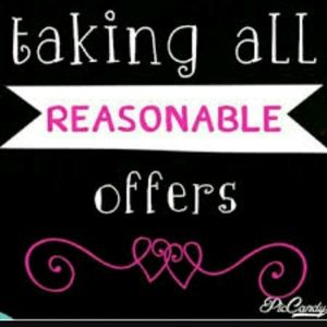 I am open to offers ??