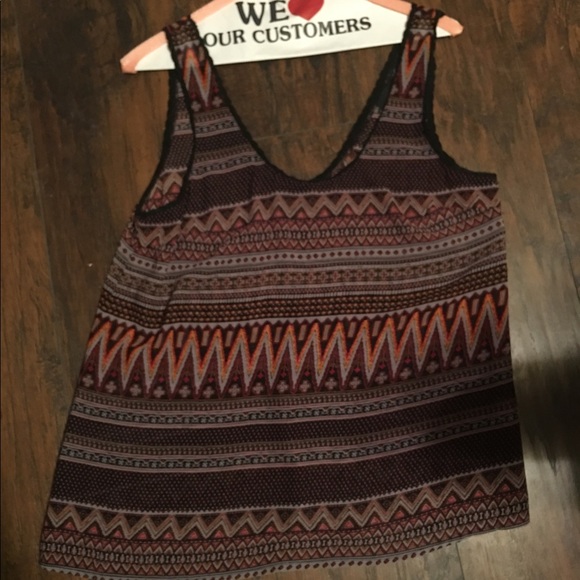 Sugar Lips Aztec print tank top - Picture 1 of 3