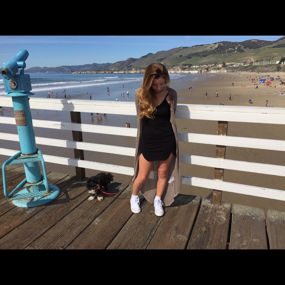 Nasty Gal black mini dress