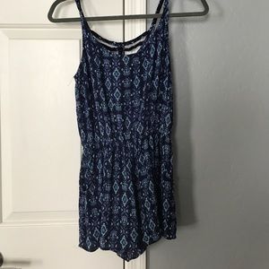 Blue romper
